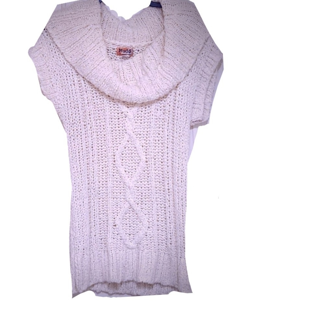 Mudd womens xl white sweatshirt great condition